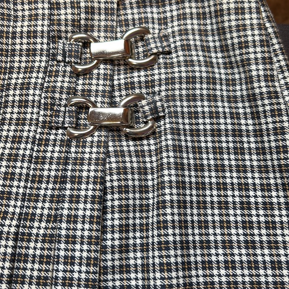 Vintage Kathy Ireland size 13 14 plaid skourt - Picture 6 of 8